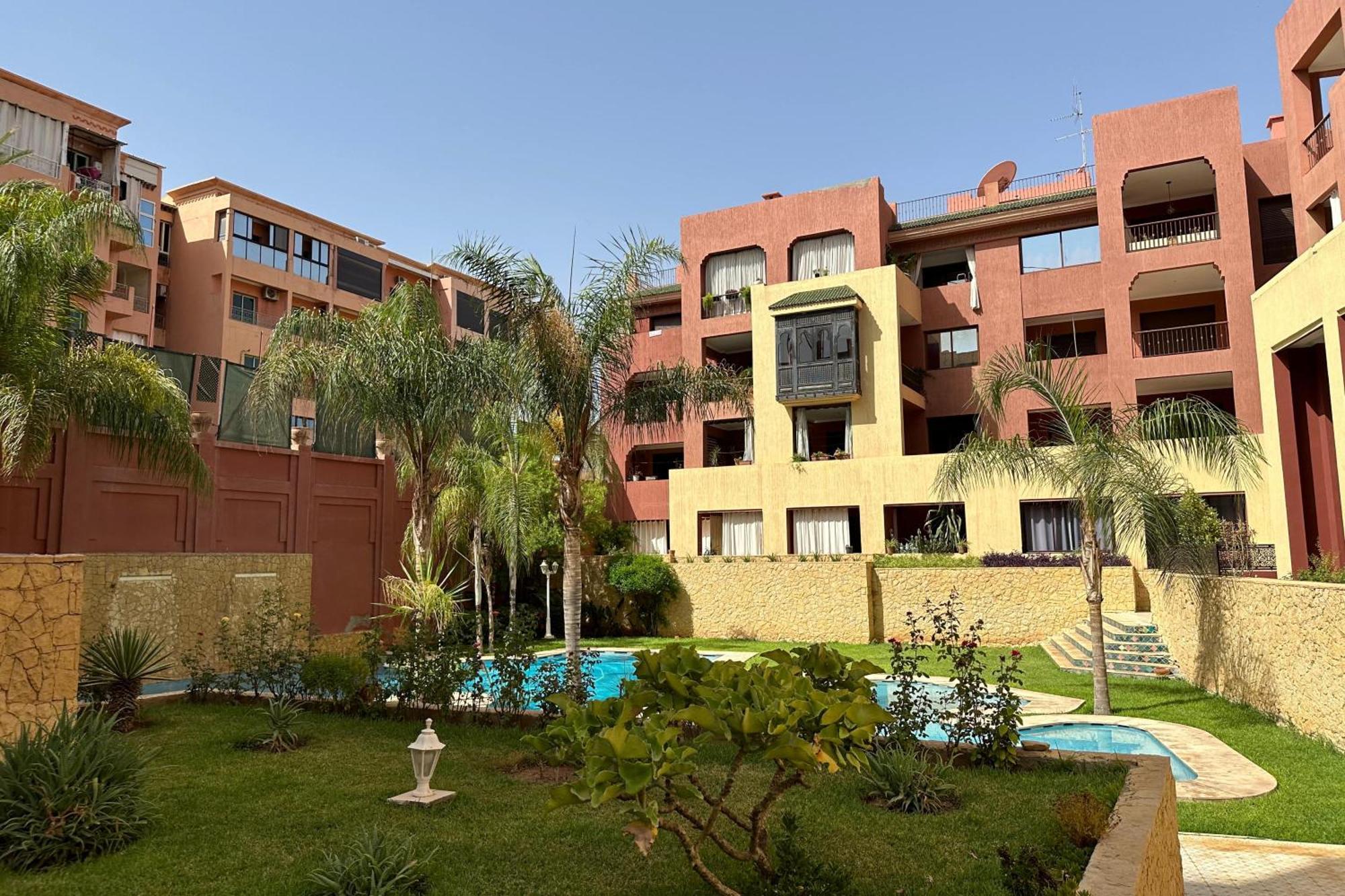 Appartement Calme, Gueliz Marrakesh Luaran gambar